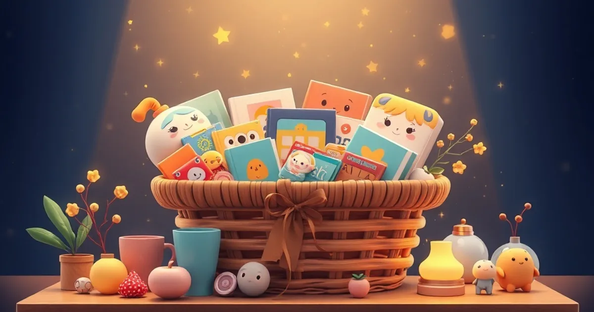 Como Montar uma Cesta de Presente Infantil Mágica e Encantadora