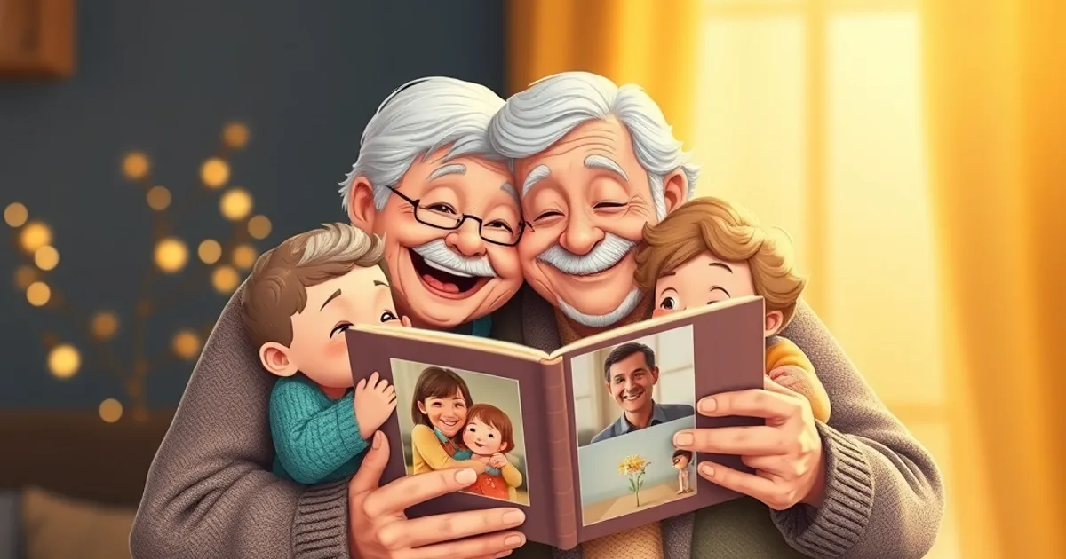 Presente para Avós e Netos: a Lembrança que Faz Chorar (de Alegria)