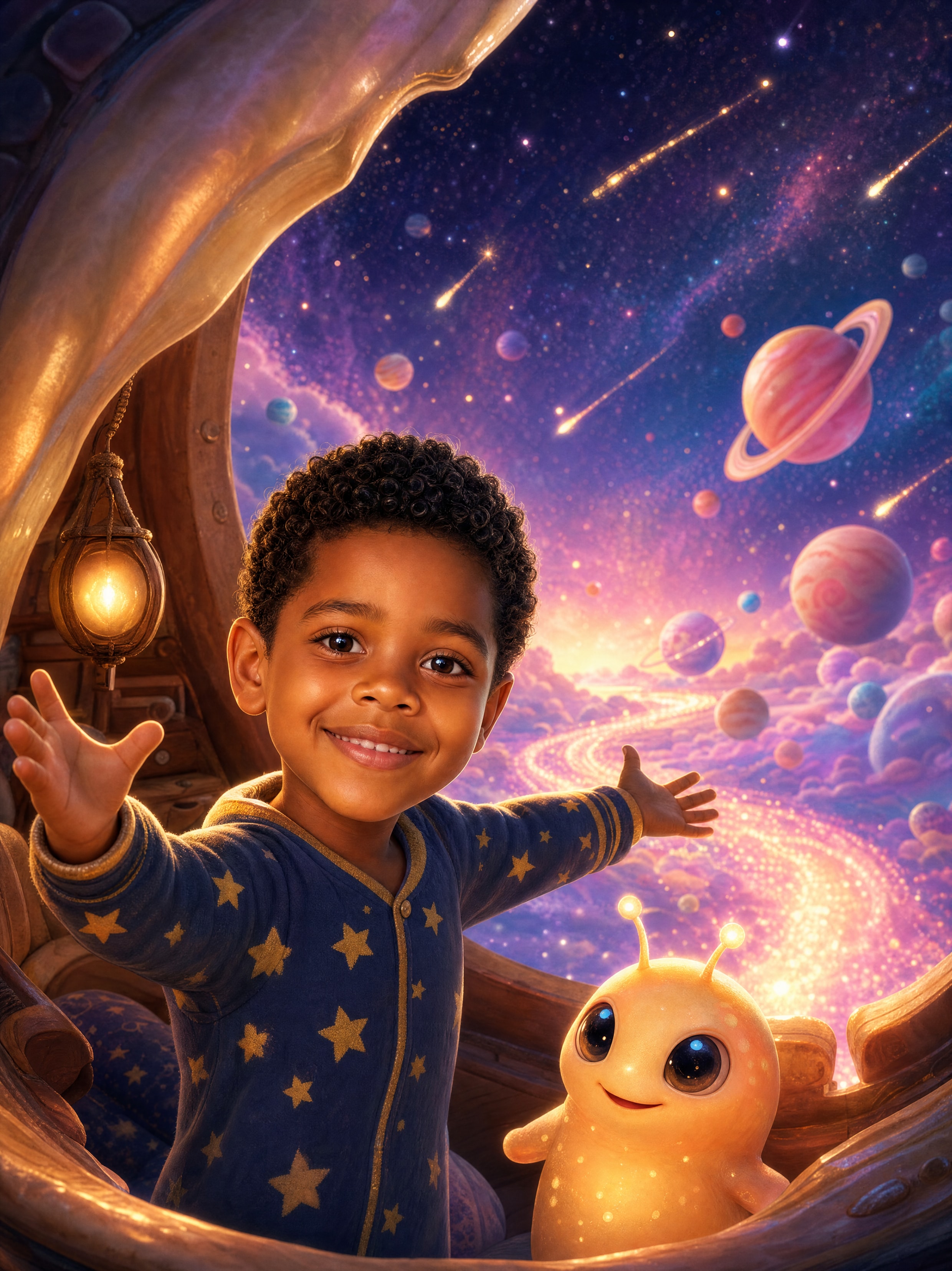 Capa do livro Benjamim e a Nave dos Sonhos